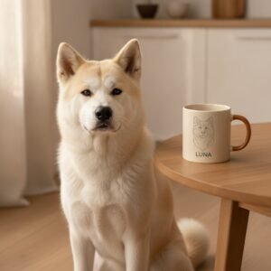 Caneca de cerâmica — Akita