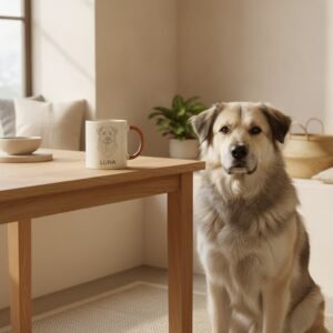 Caneca de cerâmica — Cão de Castro Laboreiro