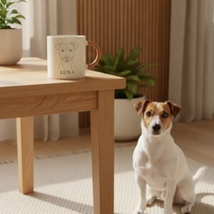 Caneca de cerâmica — Jack Russell Terrier