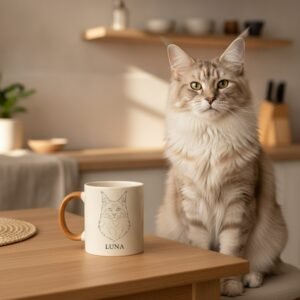 Caneca de cerâmica — Maine Coon
