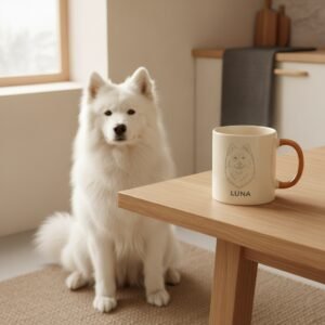 Caneca de cerâmica — Samoiedo