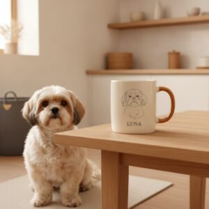 Caneca de cerâmica — Shih Tzu