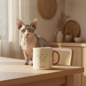 Caneca de cerâmica — Sphynx
