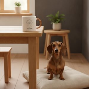 Caneca de cerâmica — Teckel (Dachshund)
