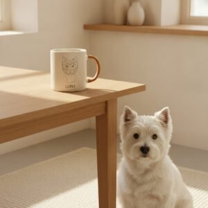 Caneca de cerâmica — West Highland White Terrier