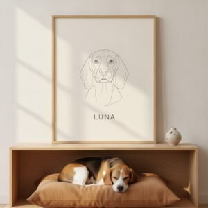 Poster 50×70 — Beagle