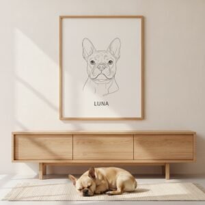 Poster 50×70 — Bulldog Francês