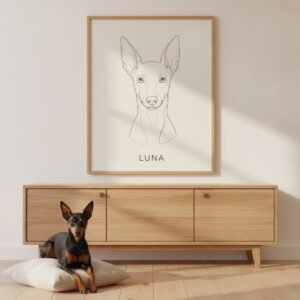 Poster 50×70 — Pinscher Miniatura