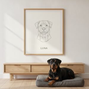 Poster 50×70 — Rottweiler