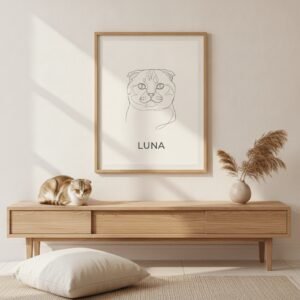 Poster 50×70 — Scottish Fold