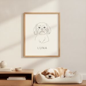 Poster 50×70 — Shih Tzu