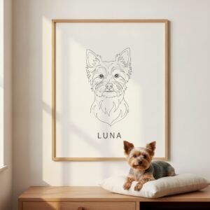 Poster 50×70 — Yorkshire Terrier