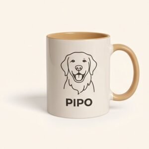 Caneca de cerâmica personalizada