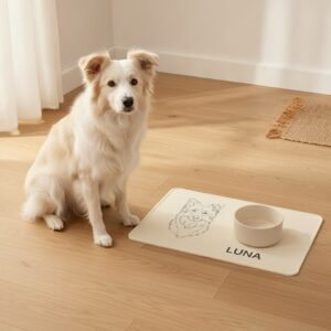 Tapete de alimentação — Border Collie