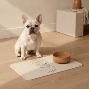 Tapete de alimentação — Bulldog Francês