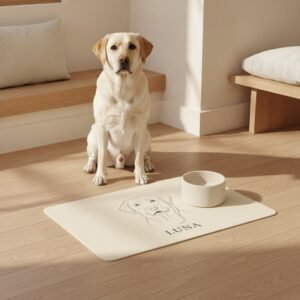 Tapete de alimentação — Labrador Retriever
