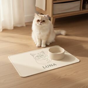 Tapete de alimentação — Gato Persa
