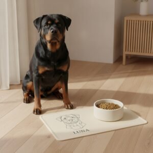Tapete de alimentação — Rottweiler