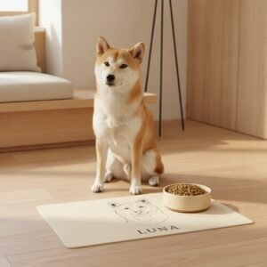 Tapete de alimentação — Shiba Inu