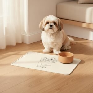 Tapete de alimentação — Shih Tzu