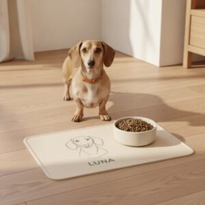 Tapete de alimentação — Teckel (Dachshund)