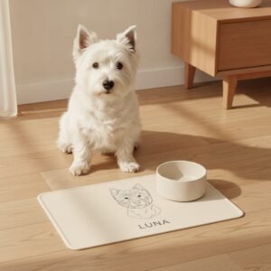 Tapete de alimentação — West Highland White Terrier