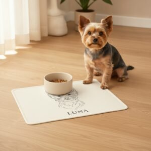 Tapete de alimentação — Yorkshire Terrier